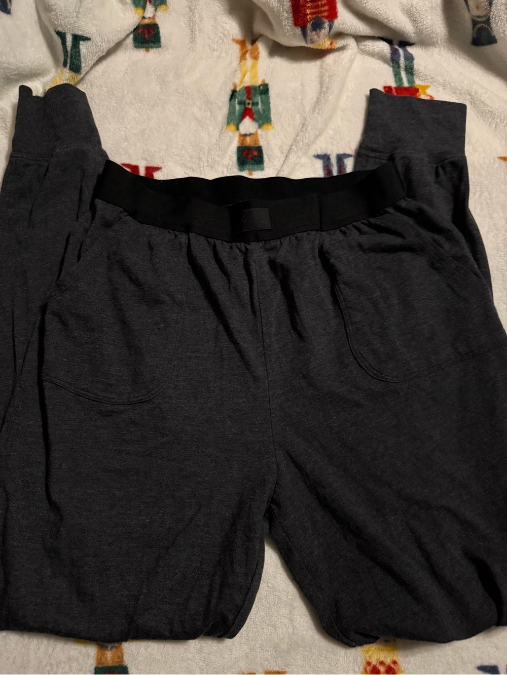 PINK Victoria's Secret Charcoal Knit Lounge Pants